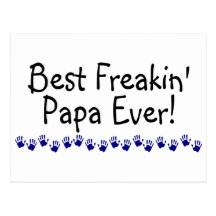 Le meilleur papa de Freakin jamais Carte Postale