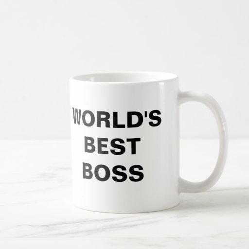 Le meilleur patron du monde tasse