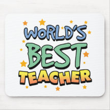 Le meilleur professeur Mousepad du monde Tapis De Souris