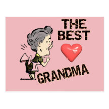 Le meilleurs T-shirts et cadeaux de grand-maman po Cartes Postales