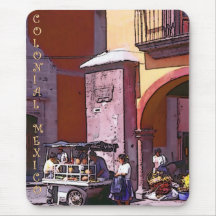 Le Mexique colonial, mousepad Tapis De Souris