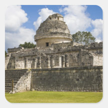 Le Mexique, Quintana Roo, près de Cancun, Stickers Carrés