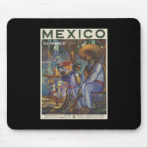 Le Mexique Xochimilco Tapis De Souris