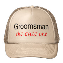 Le mignon (Groomsman) Casquettes