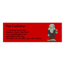 Le mini carte de visite de Codfather