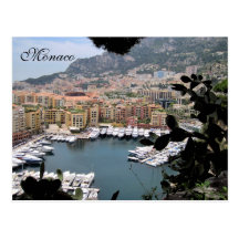 Le Monaco, la Côte d'Azur, France Cartes Postales