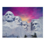 Le mont Rushmore, présidents du Dakota du Sud, Eta Carte Postale