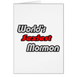 Le mormon le plus sexy du monde cartes de vœux