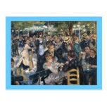 Le Moulin de la Galette by Pierre Auguste Renoir Post Cards