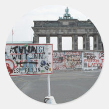 Le mur de Berlin Autocollants