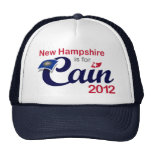 Le New Hampshire est pour Caïn 2012 - Herman Caïn Casquette De Camionneur
