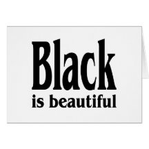Le noir est beau - Afro-américain Cartes De Vœux