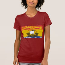 Le Nouveau Brunswick, Canada T-shirts