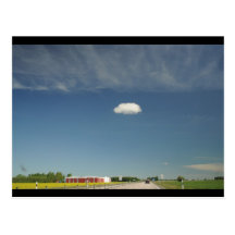 Le nuage solitaire carte postale