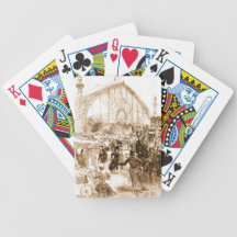 Le Palais de Machines 1889 Bicycle Playing Cards