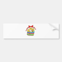 LE PANIER DE PAQUES1.png Adhésif Pour Voiture