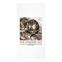 Le pays des merveilles le chat de Cheshire Photocarte Personnalisée