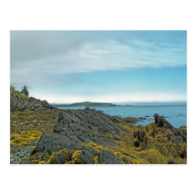 Le paysage côtier du Maine Carte Postale