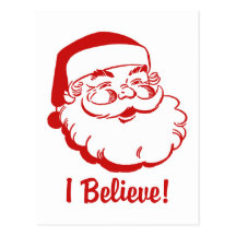 Le père noël cartes postales