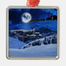 Le père noël et le Pôle Nord Décoration Pour Sapin De Noël