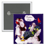 Le PÈRE NOËL, PEU DE fête de Noël d'ANGE et de MER Pin's