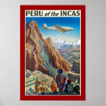 Le Pérou des Inca Affiche