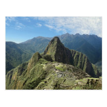 Le Pérou, Machu Picchu, la ville perdue antique de Carte Postale