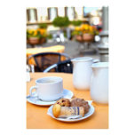 Le petit déjeuner est servi impression photographique