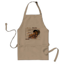 Le peu et les amandes de chocolat se ferment vers  tabliers