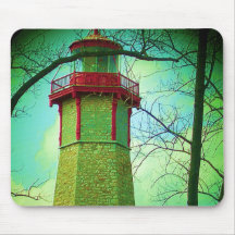 Le PHARE le plus ancien à l'île de centre de Toron Tapis De Souris
