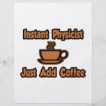 Le physicien instantané… ajoutent juste le café tract