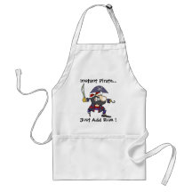 Le pirate instantané…, ajoutent juste le rhum ! tabliers