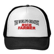 Le plus grand agriculteur du riz du monde casquette