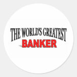 Le plus grand banquier du monde autocollants