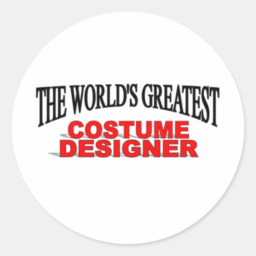 Le plus grand costumier du monde adhésif rond