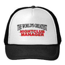 Le plus grand directeur de la boîte de nuit du mon casquette de camionneur