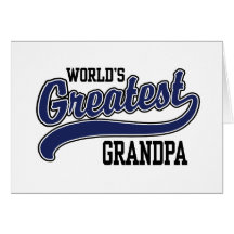 Le plus grand grand-papa du monde cartes de vœux