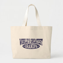 Le plus grand grand-papa du monde sacs en toile