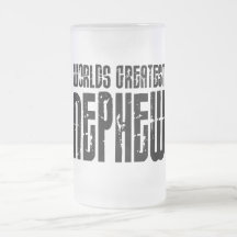 Le plus grand neveu du rétro de cru de cool monde  tasse à café