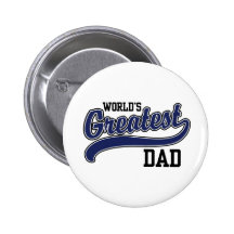 Le plus grand papa du monde badge avec épingle