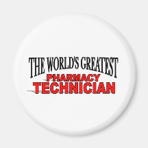 Le plus grand technicien de la pharmacie du monde aimants pour réfrigérateur