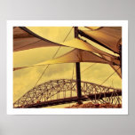Le pont, avant l'ouragan, affiche