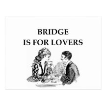 Le PONT est pour des amants Carte Postale
