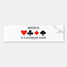 Le pont est un jeu bayésien autocollant pour voiture