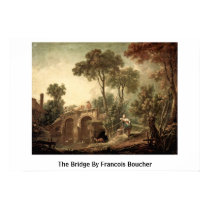 Le pont par Francois Boucher affiches