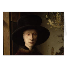 Le portrait de Giovanni Arnolfini Carte De Vœux