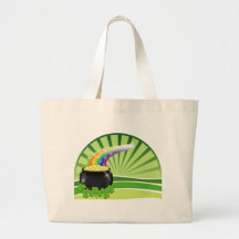Le pot de St Patrick d'or Sacs