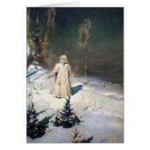 Le premier art d'imaginaire de neige carte