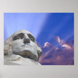 Le Président George Washington, le mont Rushmore Posters