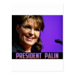 Le Président Palin Carte Postale